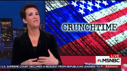 'That's all she wrote': MSNBC's Maddow outlines how Trump's lawyers are seeking a Watergate-style compromise with Mueller
