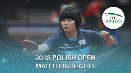 2018 Polish Open Highlights I Kim Jiho vs Mariia Tailakova (U21 Final)