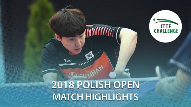 2018 Polish Open Highlights I Lim Jonghoon vs Jang Woojin (Final)