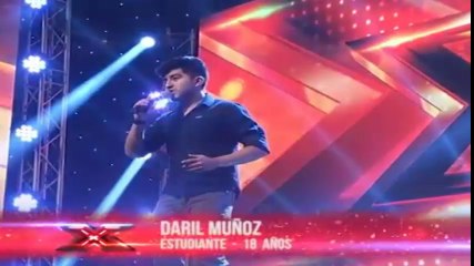 Daril Muñoz impacta con su gran voz Factor X Bolivia 2018