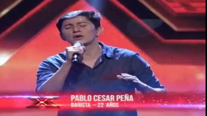 Pablo Cesar Peña y su gran presentación en el Factor X Bolivia 2018