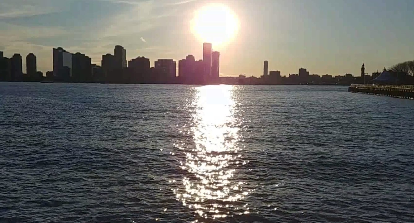 sunset in NYC...