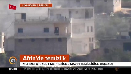 Mayın temizliğine başlandı