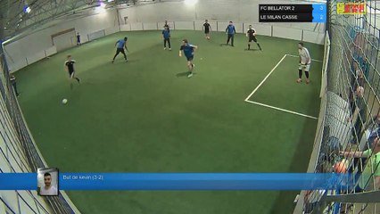 But de kevin  (3-2) - FC BELLATOR 2 Vs LE MILAN CASSE - 19/03/18 19:00 - LIGUE 3