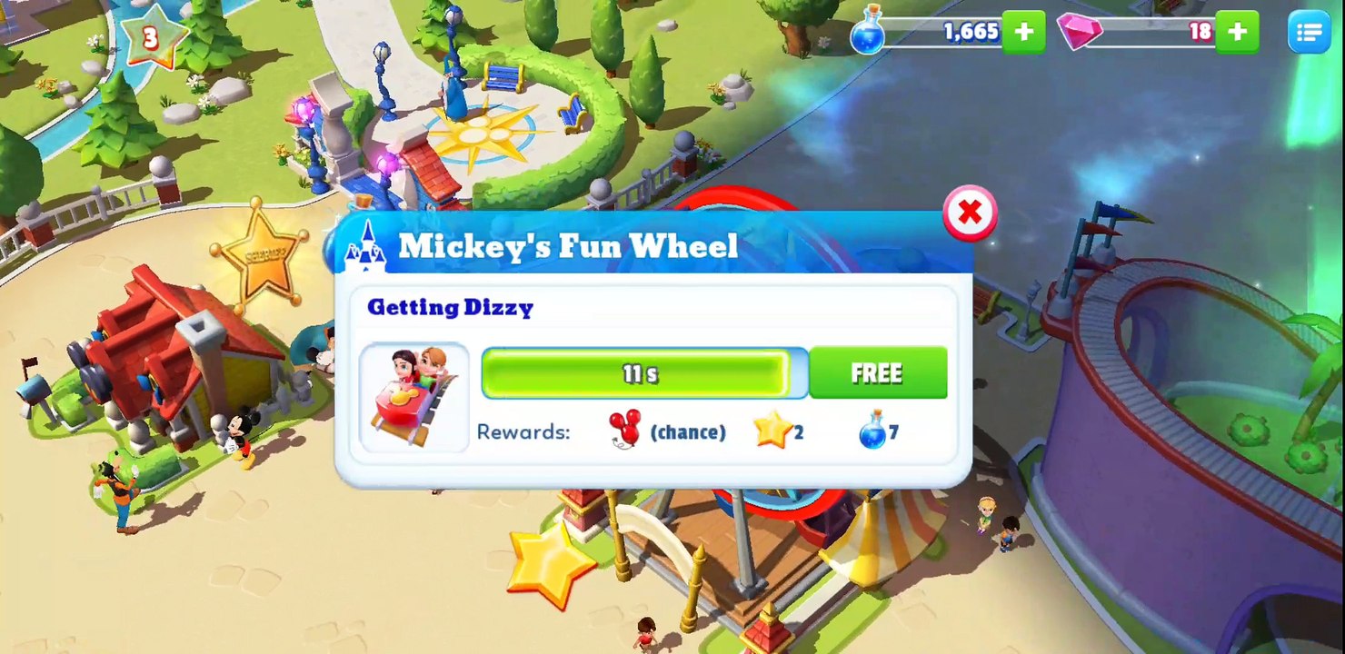 Disney Magic Kingdoms: Build Your Own Magical Park IOS Android Gameplay #2