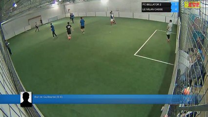 But de Guillaume  (5-4) - FC BELLATOR 2 Vs LE MILAN CASSE - 19/03/18 19:00 - LIGUE 3
