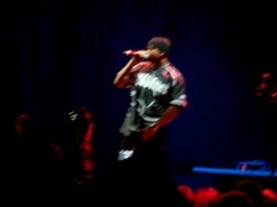 Première partie du concert de 50 Cent à Bercy