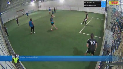 But de Mamadou (10-6) - FC BELLATOR 2 Vs LE MILAN CASSE - 19/03/18 19:00 - LIGUE 3