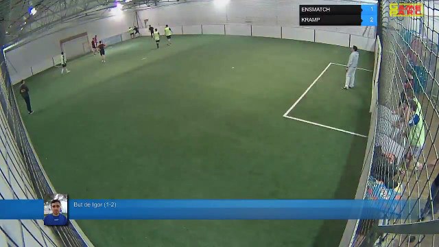 But de Igor (1-2) - ENSMATCH Vs KRAMP - 19/03/18 20:00 - LIGUE 3 - Poitiers Game Parc