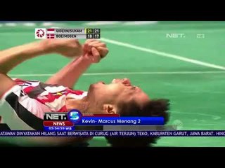 The Minions Kevin dan Marcus Sukses Pertahankan Gelar All England - NET 5