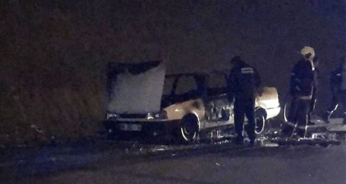 Kendi Aracını Yakan Genç: Canımı Yakan Herkes Bu Dünyada Yanacak