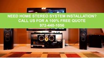 Best Home Speaker System For Music In My Area Dallas 972-440-1056