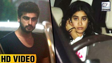 Jhanvi Kapoor's Surprise Visit To Brother Arjun Kapoor's House