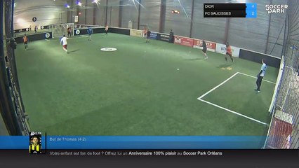 But de Thomas (4-2) - DIOR Vs FC SAUCISSES - 19/03/18 21:30 - MONDAY LEAGUE 2018