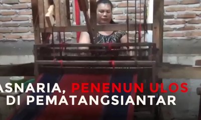 Mesin Ulos Tradisional Menghentak di Rumah Asnaria