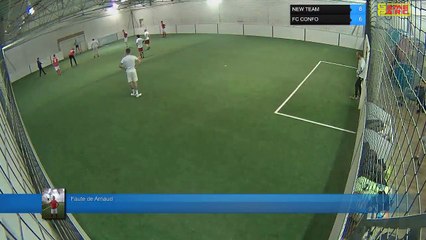 Faute de Arnaud - NEW TEAM Vs FC CONFO - 19/03/18 21:00 - LIGUE 3 - Poitiers Game Parc