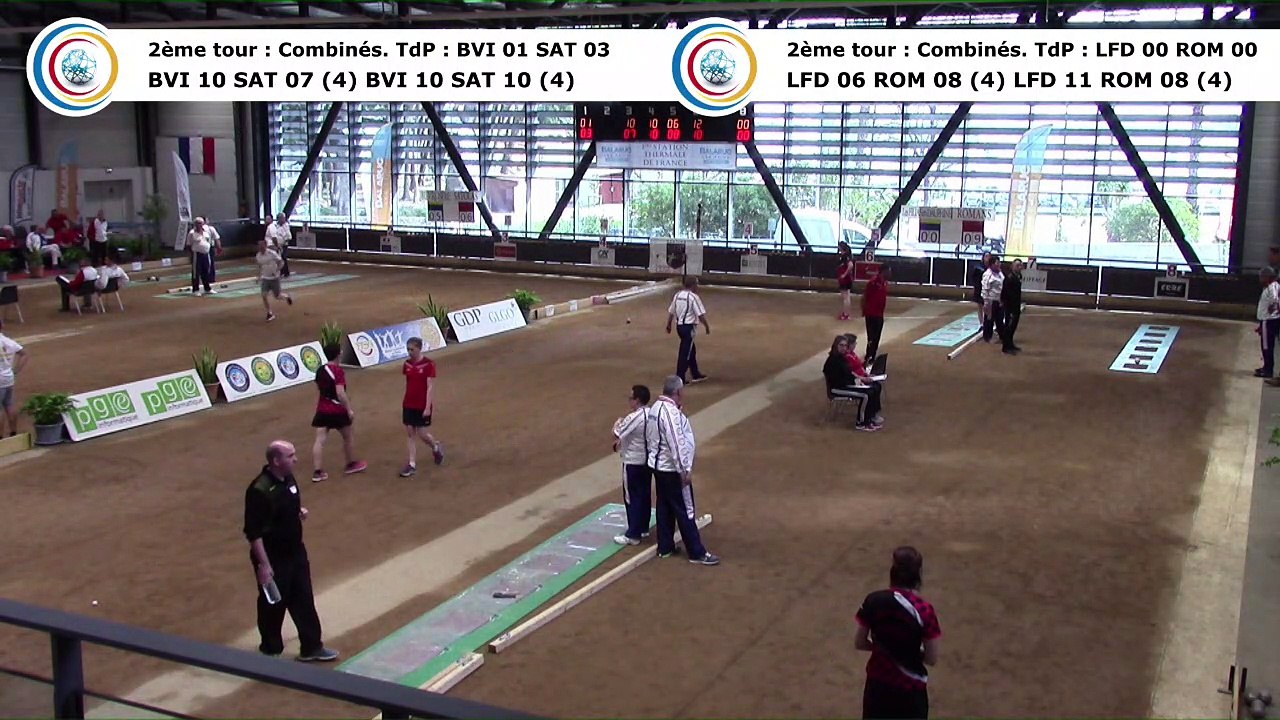 Second tour intégral, finale N1F Les Filias contre Romans, N1 Bièvre Isère contre Satolas, France Clubs 2018, Balaruc-les-Bains 2018