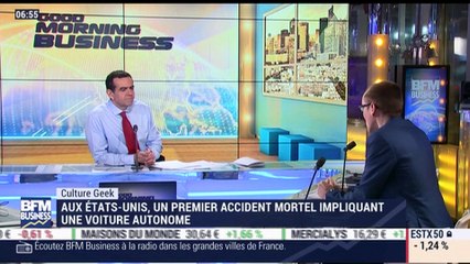 Anthony Morel: Premier accident mortel impliquant une voiture autonome aux États-Unis - 20/03