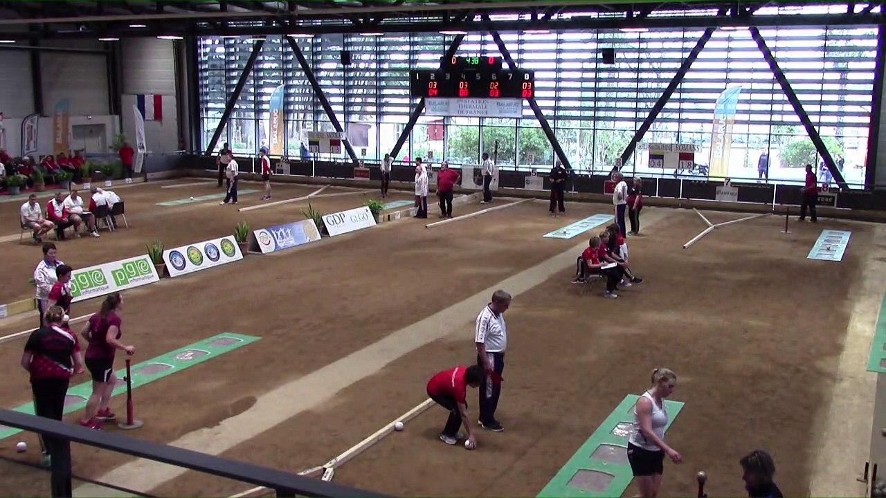 Troisième tour, tir progressif, finale N1F Les Filias contre Romans, N1 Bièvre Isère contre Satolas, France Clubs 2018, Balaruc-les-Bains 2018