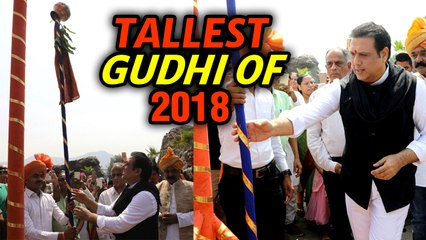 Bollywood actor Govinda celebrates Gudhi Padwa at N.D. Studio, Karjat