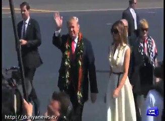 Melania Trump faces embarrassment due to high heels.
