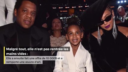 Blue Ivy dépense des milliers de dollars aux enchères