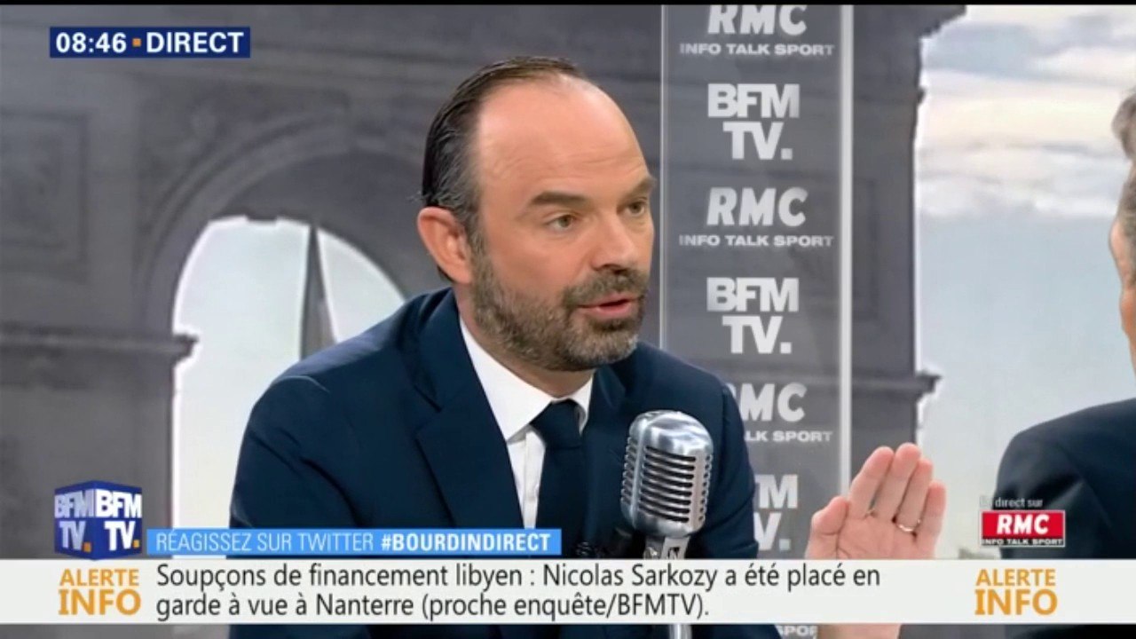 "Tous les sujets relatifs aux retraites, je les exclus du débat", a assuré le Premier ministre Édouard Philippe