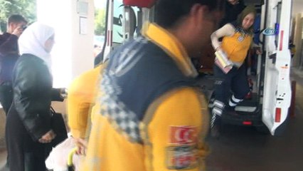 Öğrencinin çektiği şut öğretmeni hastanelik etti