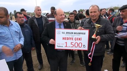 Efeler'de rahvan at yarışları heyecanı yaşandı