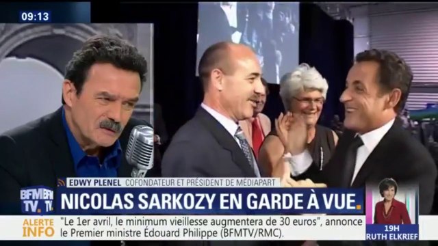 Les premiers soupçons de financement libyen de la campagne de Sarkozy datent de 2011 , explique Plenel