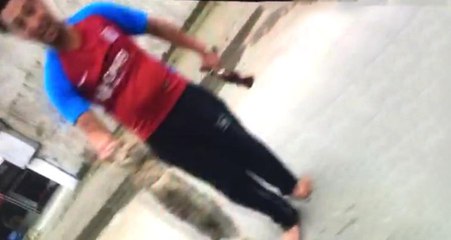 Yavru Köpeği Yere Vurarak Öldürdü, Güvenlik Kamerasına Yakalandı