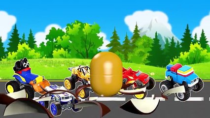 Learn Colors with Blaze and The Monster Machines Vehicle Cars Toys