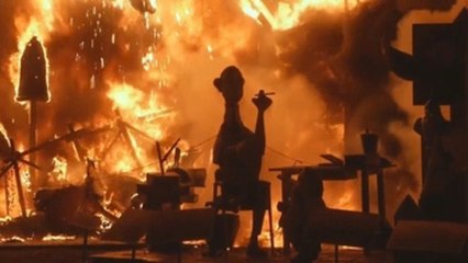 Valencia arde en el final de las Fallas