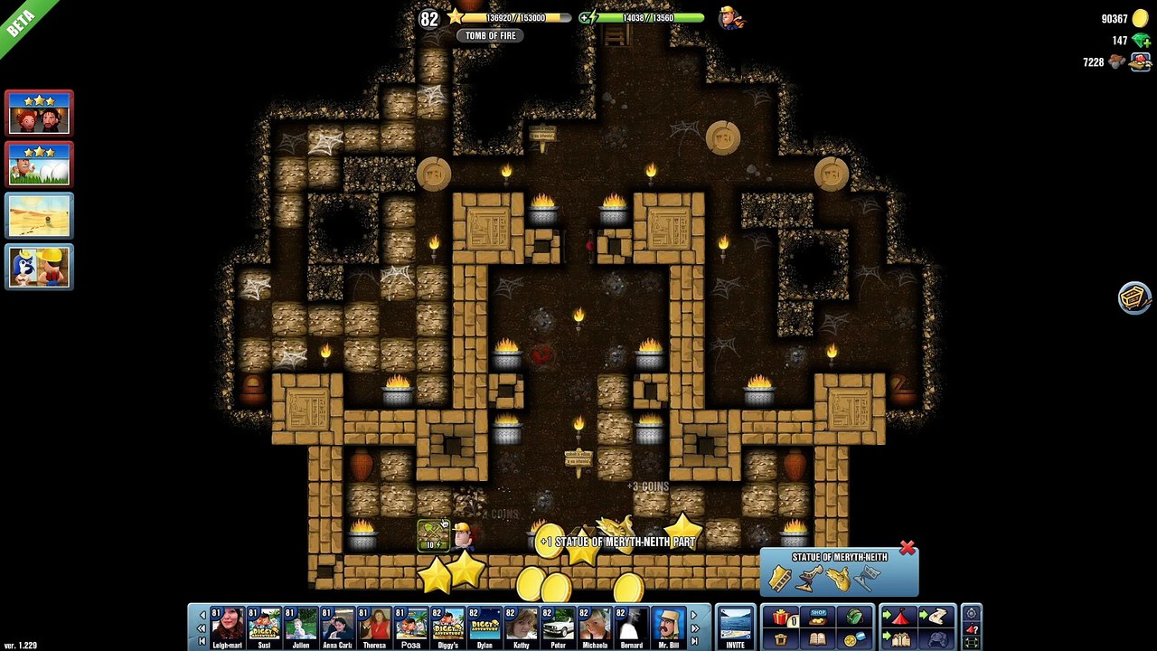 [~Egypt Father~] #13 Tomb of Fire - Diggy's Adventure