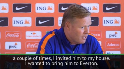 Video herunterladen: Koeman wanted 'interesting' Depay at Everton