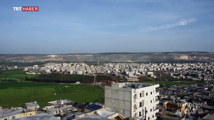 YPG/PKK'lı teröristler, Afrin'i yakıp yıkarak kaçtı