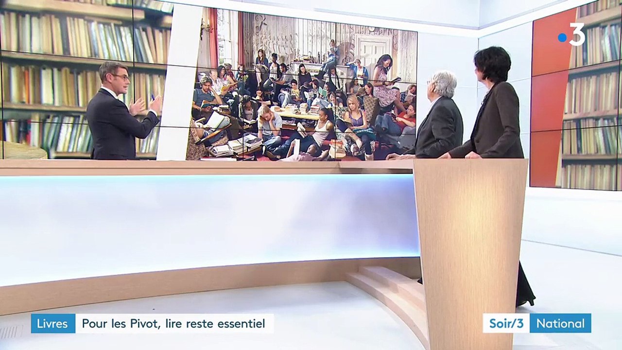 Avec "Lire !", Bernard et Cécile Pivot veulent donner envie de lire