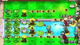 Растения против Зомби - Мини-игра 16 Последний рубеж
