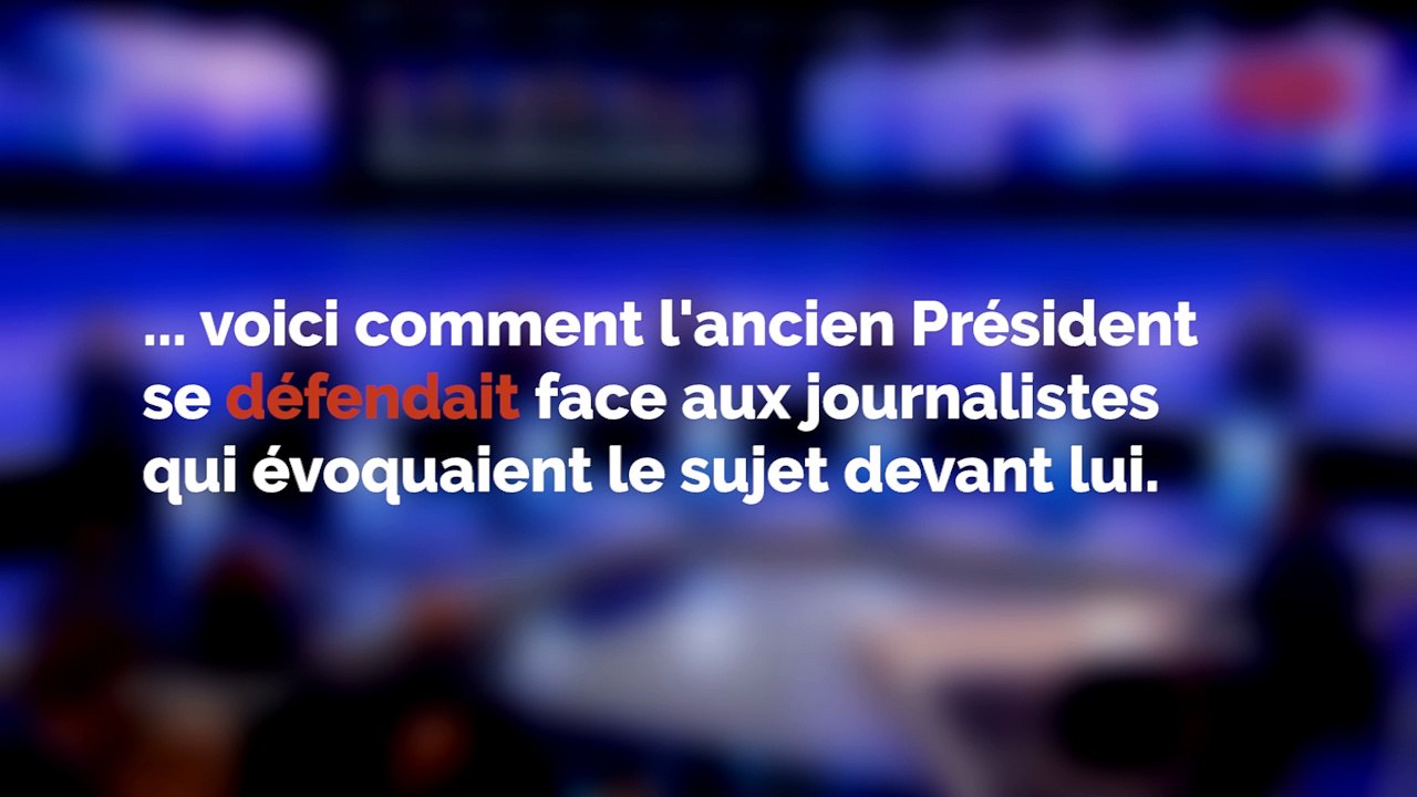 Financements libyens: comment Sarkozy se défend...