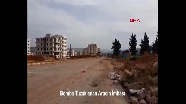 Afrin'de terör örgütü PKK/YPG'nin araca tuzakladığı patlayıcı imha edildi
