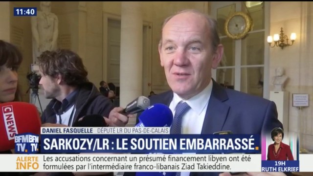 Sarkozy en garde à vue: Ce n'est pas la première fois (...) Il faut regarder tout ça avec le détachement qui s'impose , estime Fasquelle (LR)