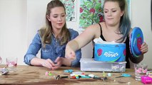 DIY Shopkin Bracelet and unboxing Ep.2 Crafts with Friends - Hannah