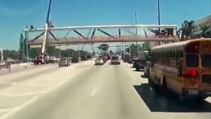 El vídeo del puente de Miami que dictaminará qué falló
