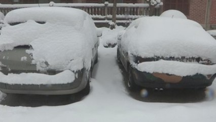 El invierno se despide con nieve y frío