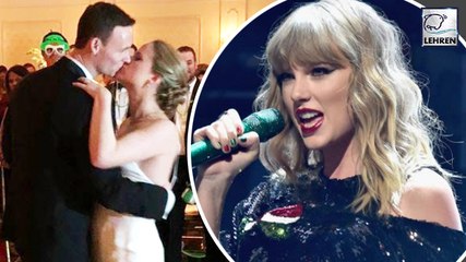 Taylor Swift Surprises The Bride & Groom At Their Wedding In An Epic Way