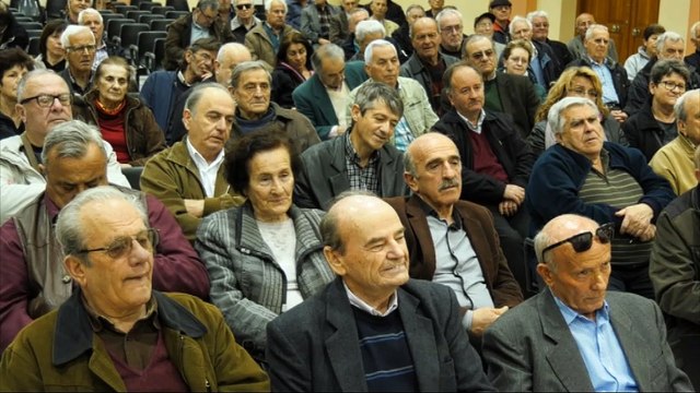 Σύσκεψη συνταξιούχων της Στερεάς στη Λαμία