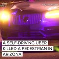 Self-driving Uber kills woman