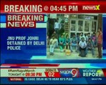 JNU professor Johri detained by Delhi police; accused of sexual harassment