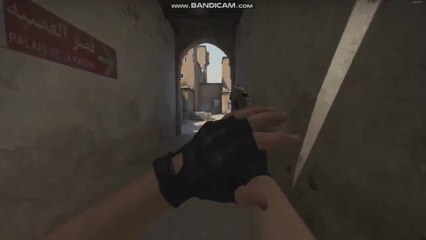 The round starts just normal, but his AWP shots in the end