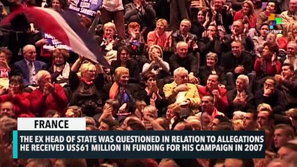 Ex-French President Sarkozy in Police Custody